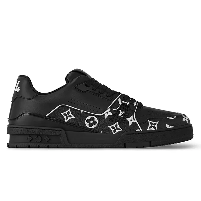Louis Vuitton LV Trainer Sneaker  Monogram Black White