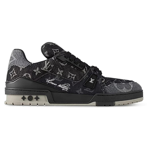 Louis Vuitton Sports Shoes Denim “Black”