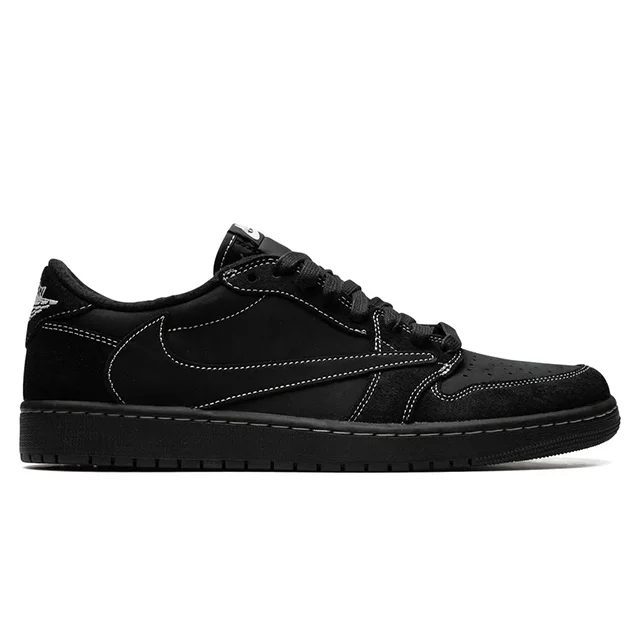 Jordan x Travis Scott Air Jordan 1 Low OG “Black Phantom” Sneakers