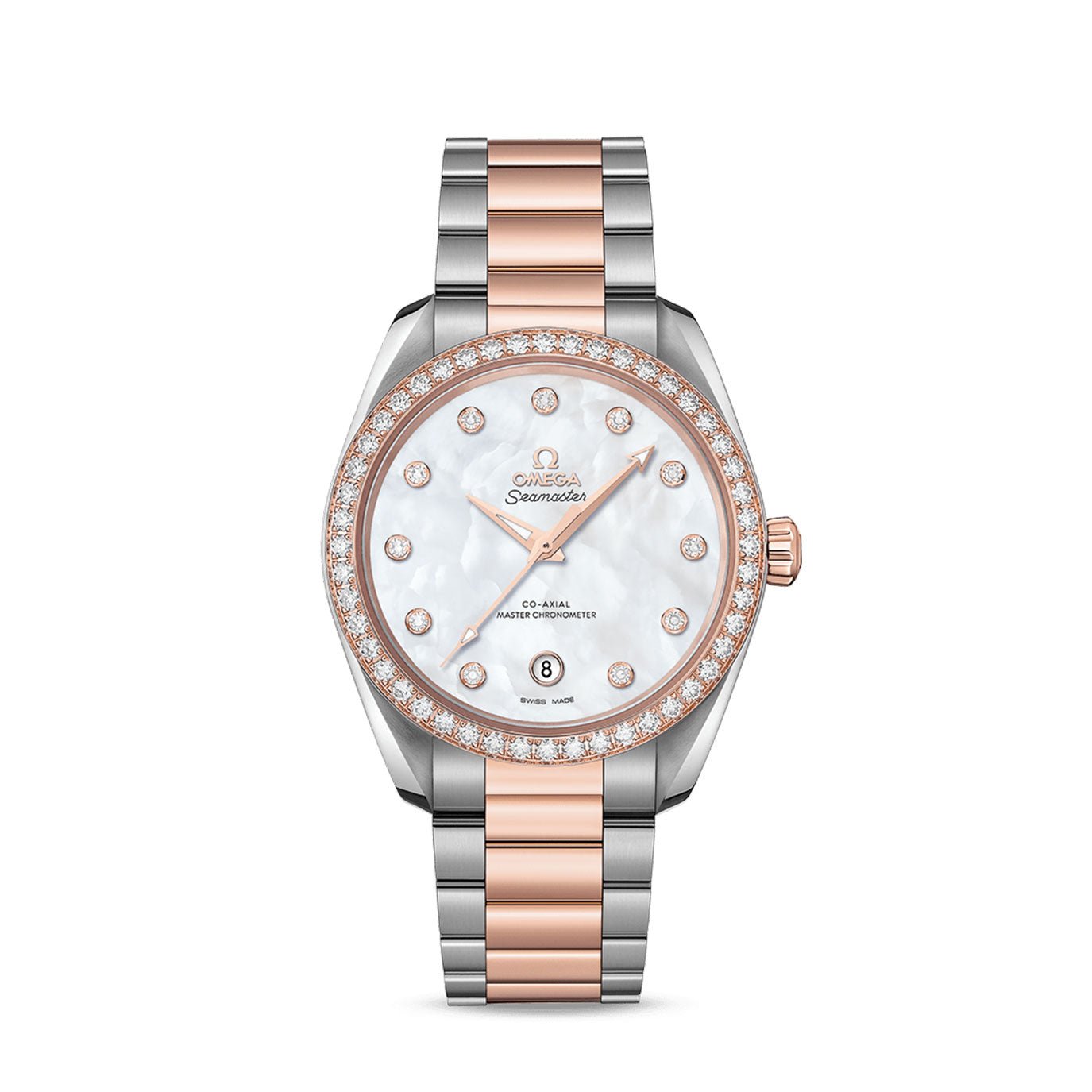 Omega Seamaster AQUA TERRA 150M CO‑AXIAL MASTER CHRONOMETER LADIES' Ref# 220.25.38.20.55.001