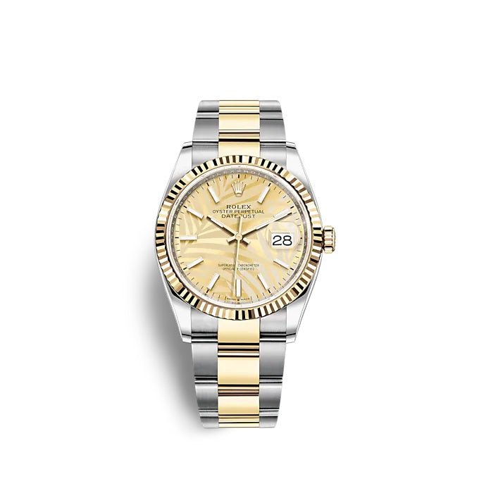 Rolex Datejust 36 Oystersteel and yellow gold Ref# 126233-0038
