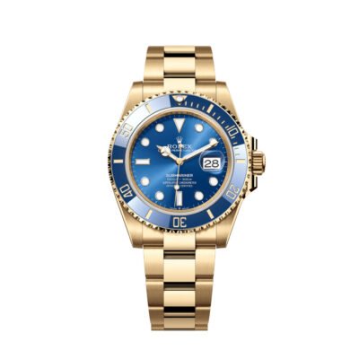 Rolex Submariner Date, 18k Yellow Gold, 41mm, Ref# 126618lb-0002