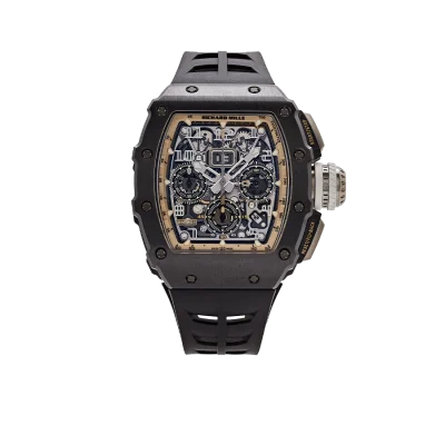 Richard Mille RM 11-03 Black Ceramic, Skeleton Dial 50 mm
